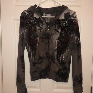 Sinful Full Zip Hoodie